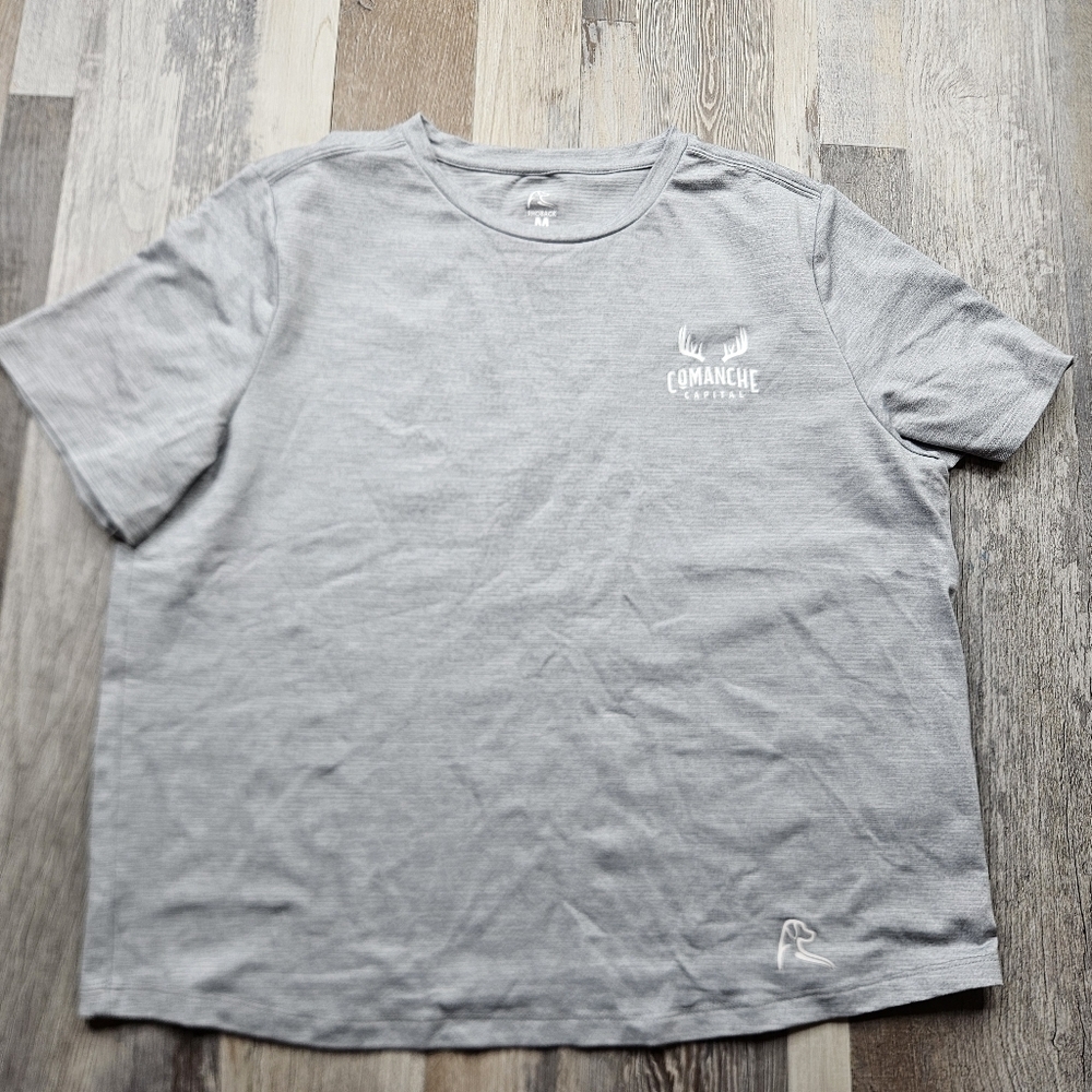 Rhoback Gray Tshirt Medium Comanche Capitol
